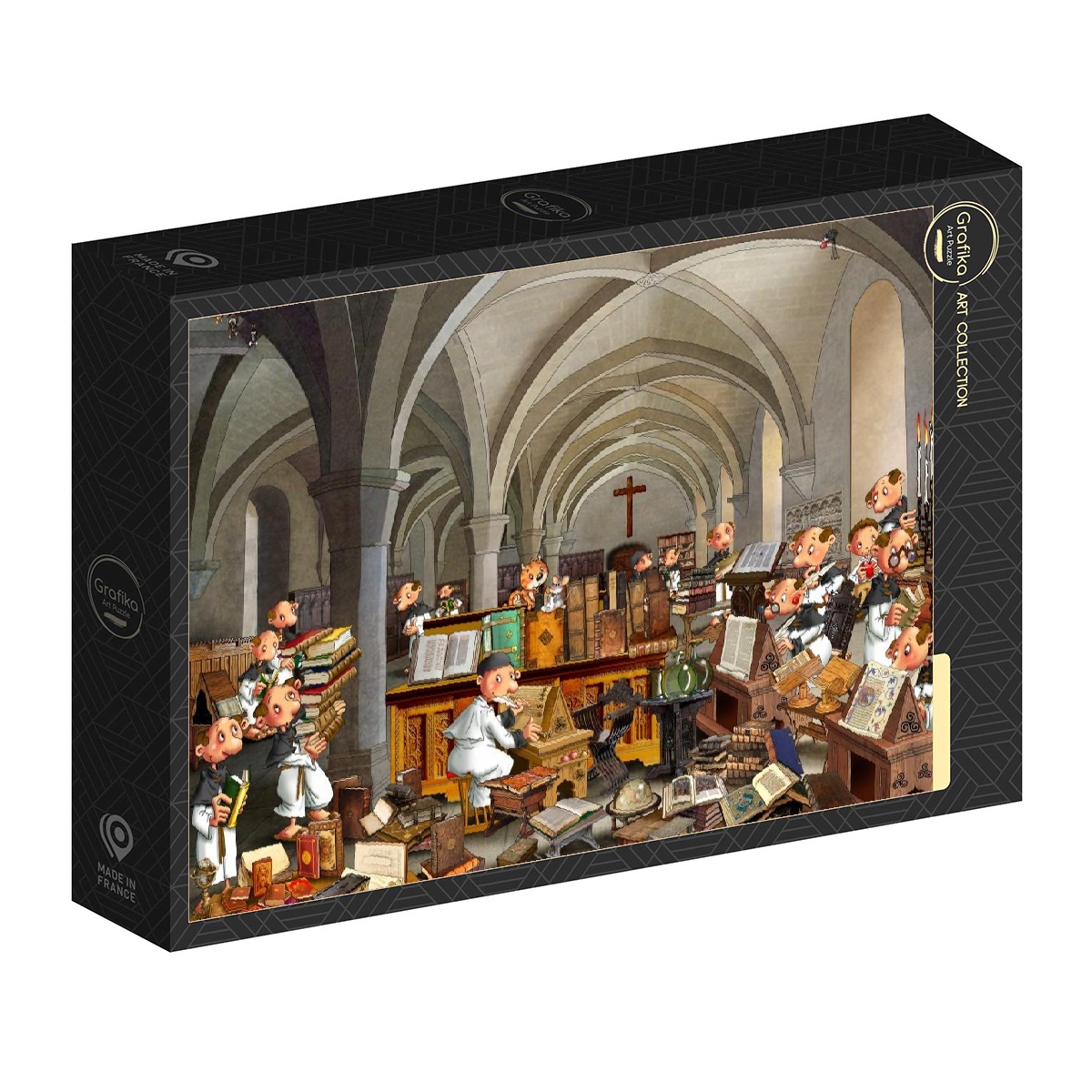 Puzzle François Ruyer Scriptorium Grafika F 32960 1000 pieces Jigsaw