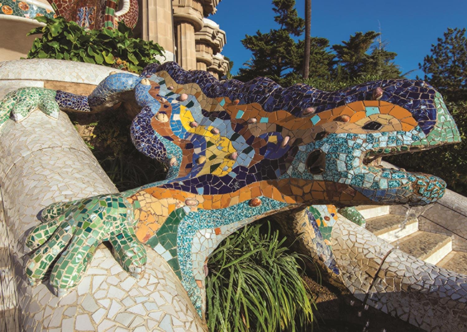 Puzzle Park Güell Barcelona Jumbo 18540 500 pieces Jigsaw Puzzles