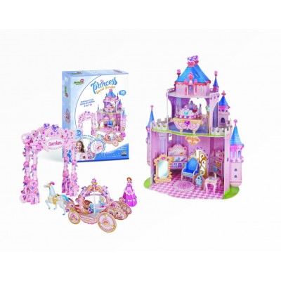 3D Crystal Puzzle - Disney Jasmine: 33 Pcs