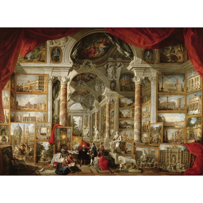 Puzzle Gallery With Views Of Modern Rome Perre Anatolian 5204 4000 pieces Jigsaw Puzzles Art Jigsaw Puzzle
