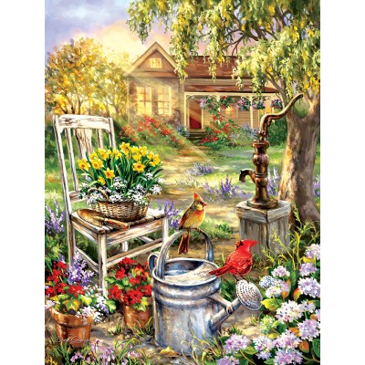Puzzle Xxl Pieces Spring Song Sunsout 57207 500 Pieces Jigsaw
