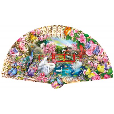 Puzzle Lori Schory Swan Bridge Sunsout Pieces Jigsaw