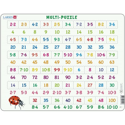 Puzzle Cadre - Apprendre à Compter : L'Addition Larsen-AR8 58