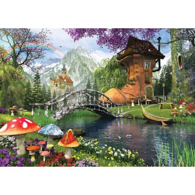 Details about   Jigsaw Puzzle 1000 Pieces Premium Edition "The House In The Old Shoe" by Wehu... 