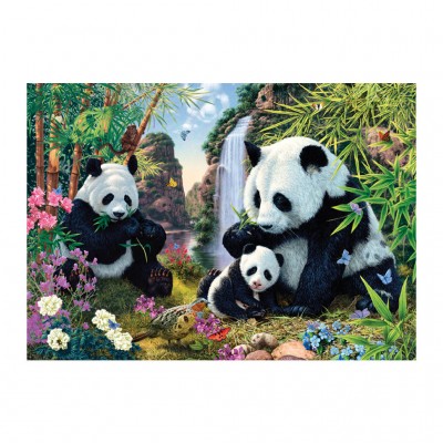 3000 Pieces Animal Jigsaw Puzzles for Adults-Cute Panda-Jigsaw Puzzles Home Decoration Educational Games Toy Gift