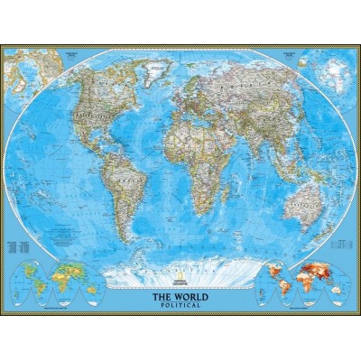 Puzzle National Geographic The World New York Puzzle NG1601 1000 pieces Jigsaw Puzzles World Maps and Mappemonde Jigsaw Puzzle
