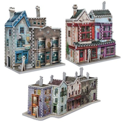 3 x 3D Puzzles - Set Harry Potter (TM) Wrebbit-Set-Harry-Potter-5 1050  pieces Jigsaw Puzzles - Posters, Cinema, Advertising - Jigsaw Puzzle