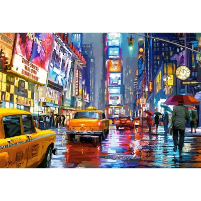 1000 Pieces New York Times Square Micro Puzzles Jigsaw Puzzles for Adults Kids 