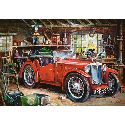 Garagem retro - puzzle online