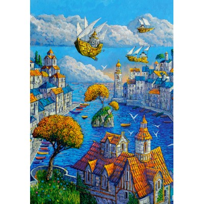 Puzzle Painter's Point Master-Pieces-72294 5000 pieces Jigsaw