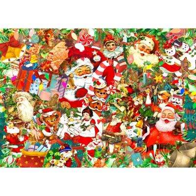 Piatnik Vintage Christmas Village Puzzle Jigsaw (1000 Piece) 
