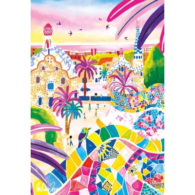 Puzzle Park Güell Nolwenn Denis Special Edition Magnolia 3302 1000