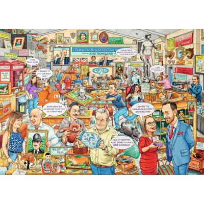 Ravensburger comic deals puzzle