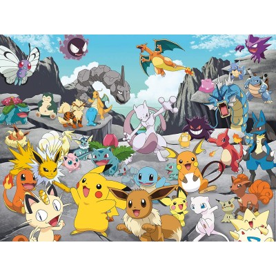 Puzzle Pokémon Classics Ravensburger-16784 1500 pieces Jigsaw Puzzles -  Animals in comics and cartoons - Jigsaw Puzzle