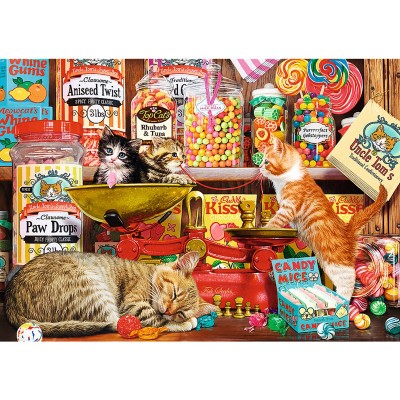 Puzzle Trefl 1000 Parts: Cat Meeting - Puzzles - AliExpress