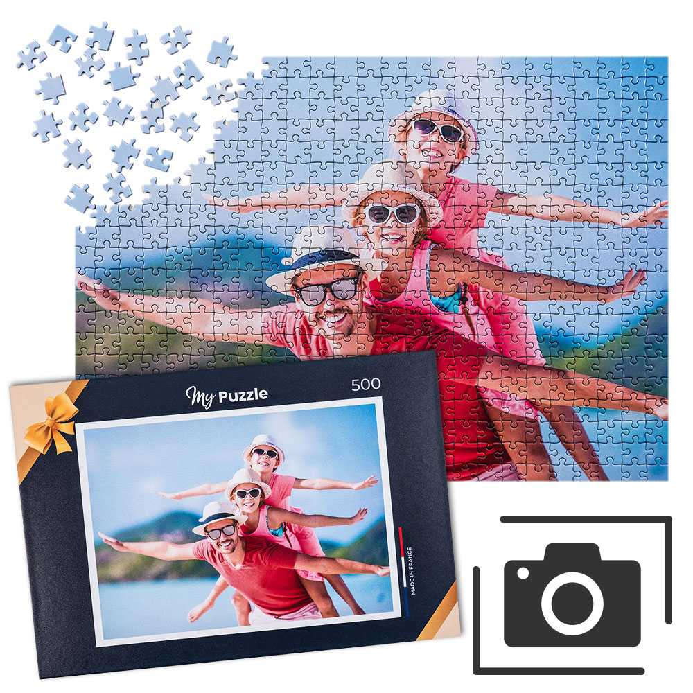 Planet'Puzzles | Puzzles Photo Jigsaw Puzzle | Personalised | 500 Pieces | Multicolored
