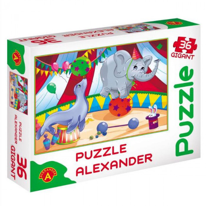 Alexander-0628 Floor Puzzle - Circus