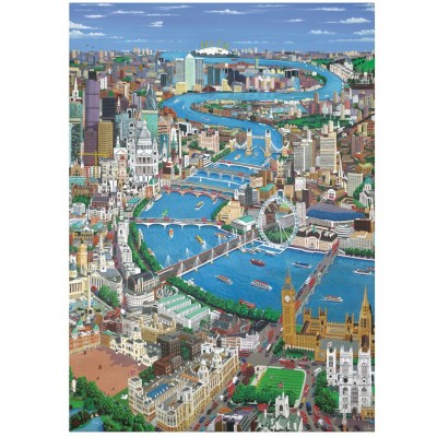 Wentworth-4202 Wooden Puzzle - London - The Thames