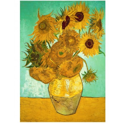 Wentworth-713704 Wooden Puzzle - Van Gogh - Sunflowers