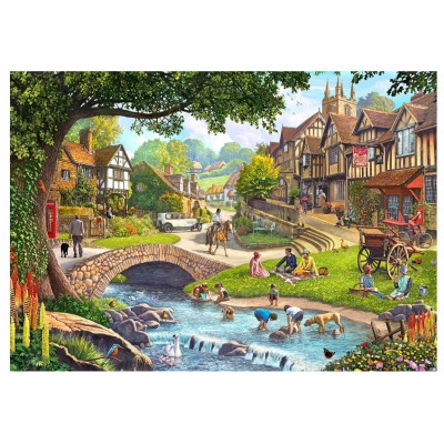Wentworth-780308 Wooden Puzzle - Full Stream Ahead