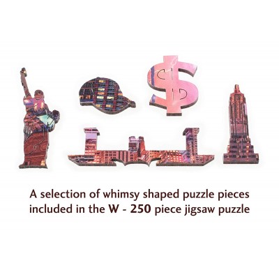 Wentworth-831705 Wooden Puzzle - Manhattan Skyline