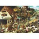 Wooden Jigsaw Puzzle - Pieter Brueghel: Netherlandish Proverbs