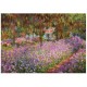 Wooden Puzzle - Claude Monet - The artist's garden in Giverny