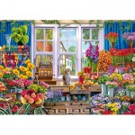   Wooden Puzzle - Flower Shop