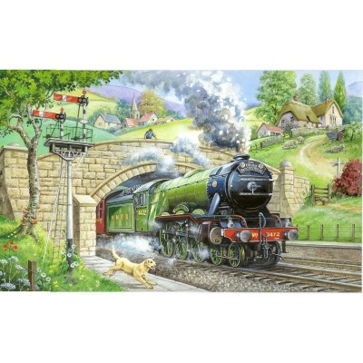 Puzzle The-House-of-Puzzles-1448 XXL Pieces - Train Spotting