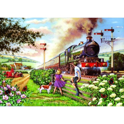 Puzzle The-House-of-Puzzles-1615 XXL Pieces - Railway Children