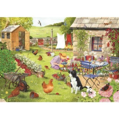 Puzzle The-House-of-Puzzles-2759 XXL Pieces - Grandma's Garden