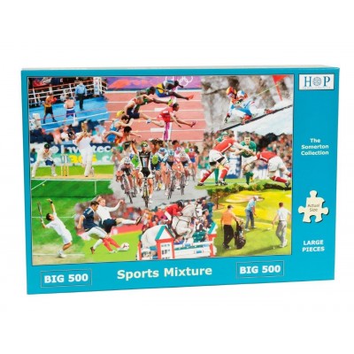 Puzzle The-House-of-Puzzles-3916 XXL Pieces - Sports Mixture