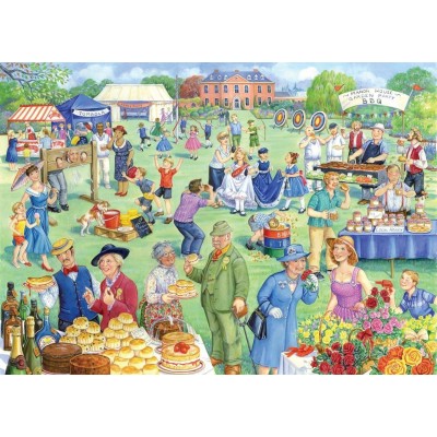 Puzzle The-House-of-Puzzles-3930 XXL Pieces - Summer Fete