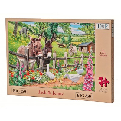 Puzzle The-House-of-Puzzles-4128 XXL Pieces - Jack & Jenny