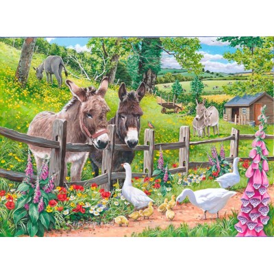 Puzzle The-House-of-Puzzles-4128 XXL Pieces - Jack & Jenny