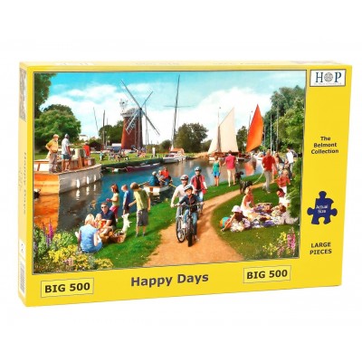 Puzzle The-House-of-Puzzles-4524 XXL Pieces - Happy Days