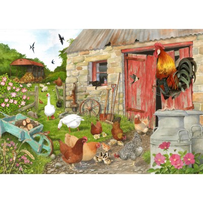 Puzzle The-House-of-Puzzles-4555 XXL Pieces - Ruling The Roost