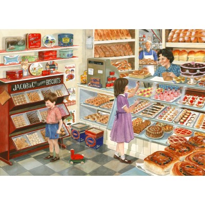 Puzzle The-House-of-Puzzles-4586 XXL Pieces - Tuppenny Treats