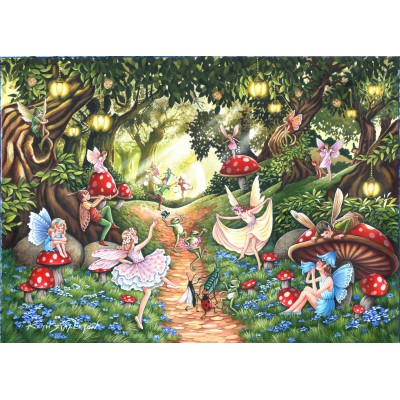 Puzzle The-House-of-Puzzles-4739 XXL Pieces - Faerie Dell