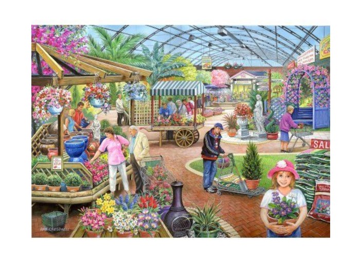 Puzzle At The Garden Centre The-House-of-Puzzles-1677 1000 ...