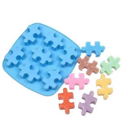 Cook-003 Silicone Mold for Ice Cube or Cake - Puzzle