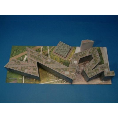 Puzzle Schreiber-Bogen-609 Cardboard model: Jewish Museum Berlin