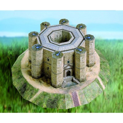 Puzzle Schreiber-Bogen-691 Cardboard Model: Castel del Monte