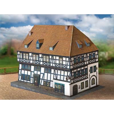 Puzzle Schreiber-Bogen-702 Cardboard Model: Luther House in Eisenach