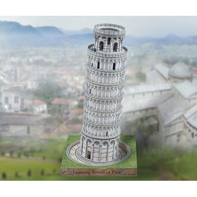 Puzzle Schreiber-Bogen-716 Cardboard Model: Leaning Tower of Pisa