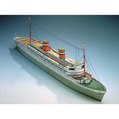 Puzzle Schreiber-Bogen-71749 Cardboard Model: The North River Steamboat of Clermont