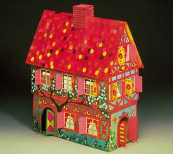 Puzzle Schreiber-Bogen-71806 Cardboard Model: Play House