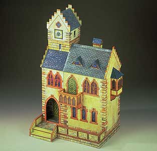 Puzzle Schreiber-Bogen-72183 Cardboard Model: Medieval Town Hall