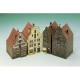 Cardboard Model: 4 Houses from Lüneburg II