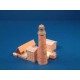 Cardboard model: Darßer Ort Lighthouse